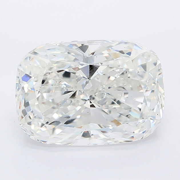3.57 carat cushion lab grown diamond E color VS2 clarity