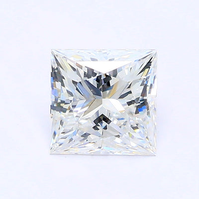 1.02 carat princess lab grown diamond D color VS1 clarity