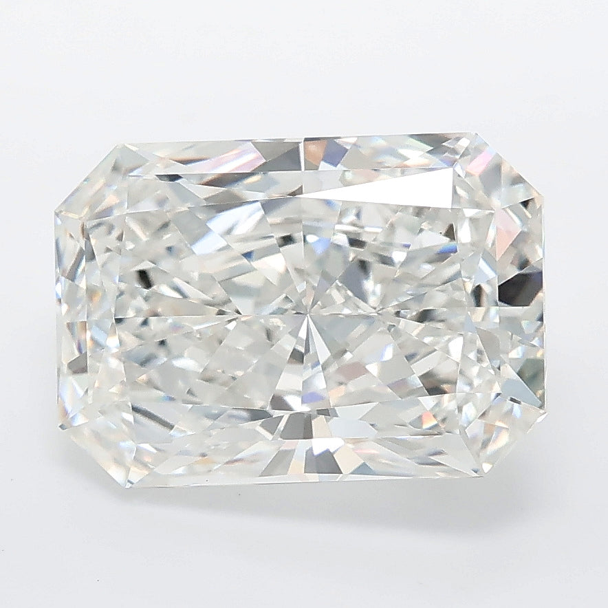 4.02 carat radiant lab grown diamond F color VVS2 clarity