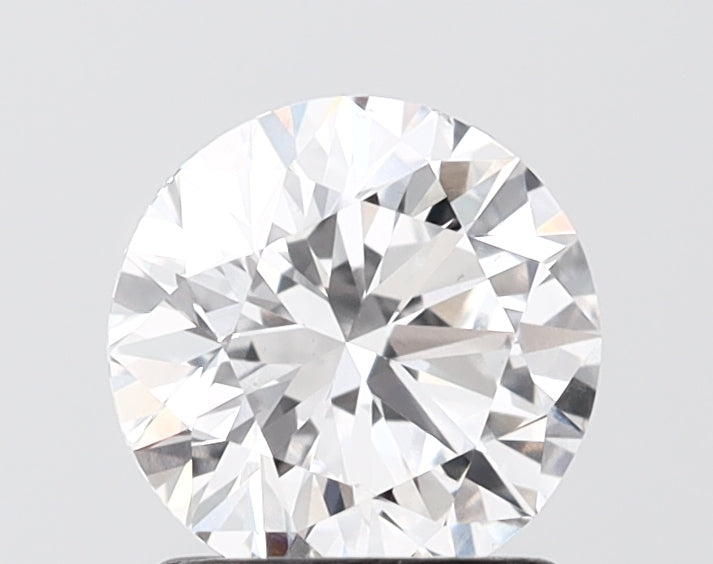 1.50 carat round lab grown diamond E color VS1 clarity