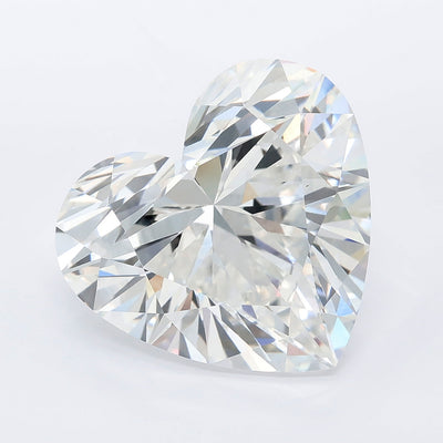 10.04 carat heart lab grown diamond E color VVS2 clarity