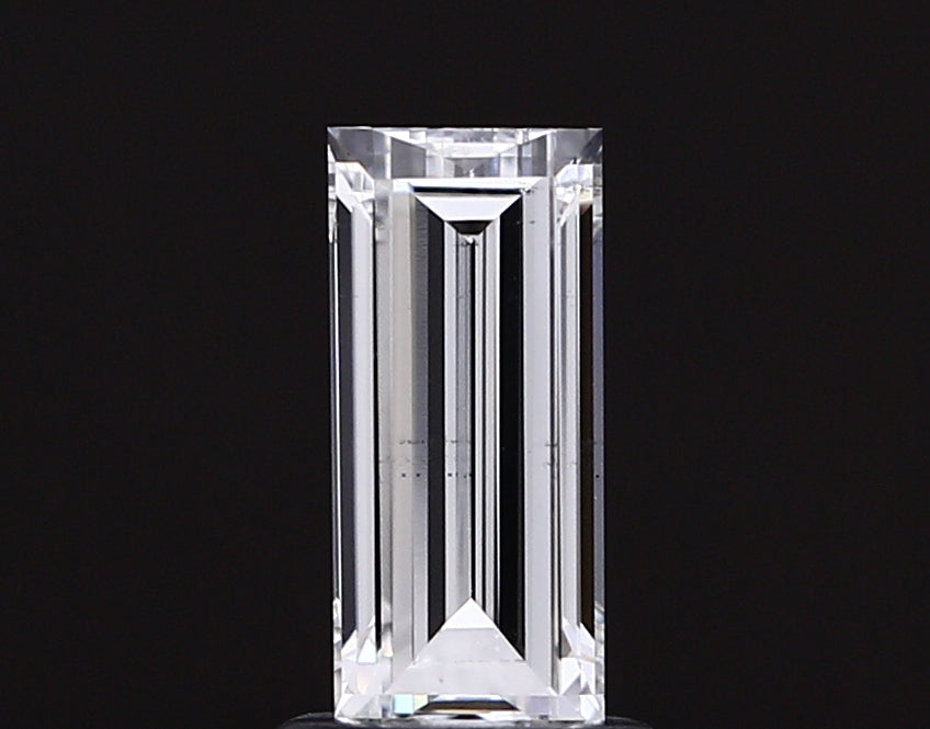 1.00 carat baguette lab grown diamond E color VS2 clarity