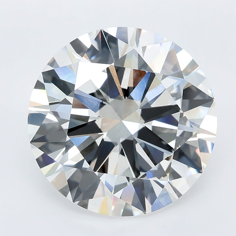 8.02 carat round lab grown diamond E color VS1 clarity