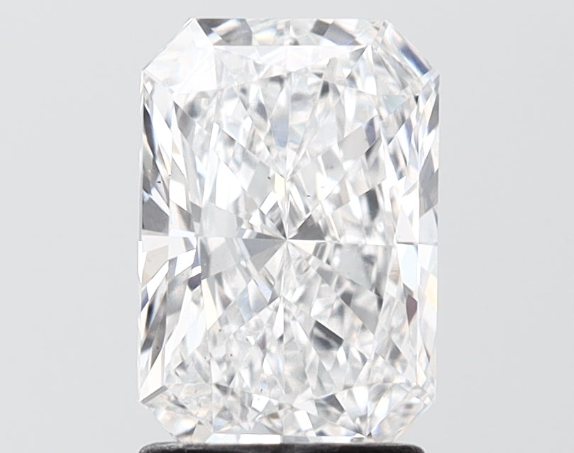 2.00 carat radiant lab grown diamond E color VS2 clarity