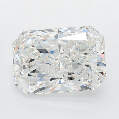 8.03 carat radiant lab grown diamond E color VS1 clarity
