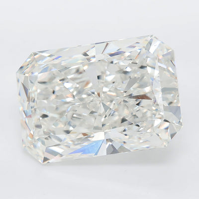 16.10 carat radiant lab grown diamond F color VVS2 clarity
