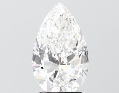 3.00 carat pear lab grown diamond F color VVS2 clarity