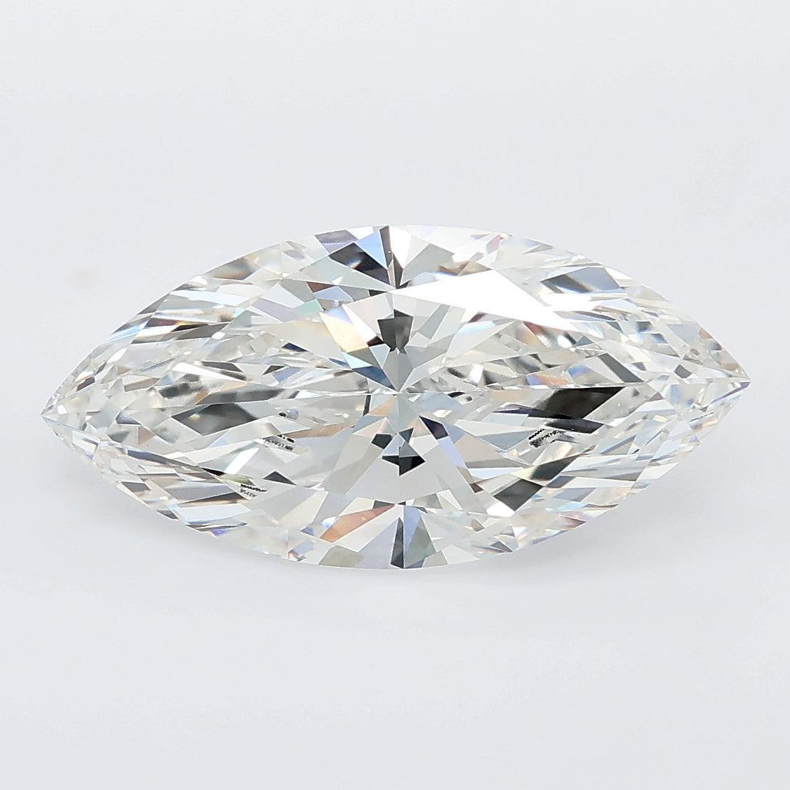 3.51 carat marquise lab grown diamond F color VVS2 clarity