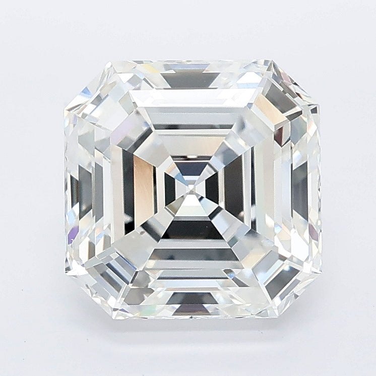 3.06 carat asscher lab grown diamond E color VVS2 clarity