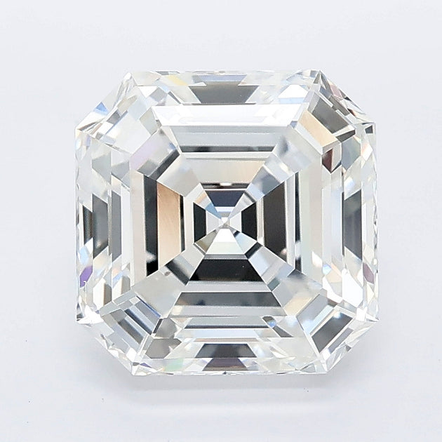 3.06 carat asscher lab grown diamond E color VVS2 clarity