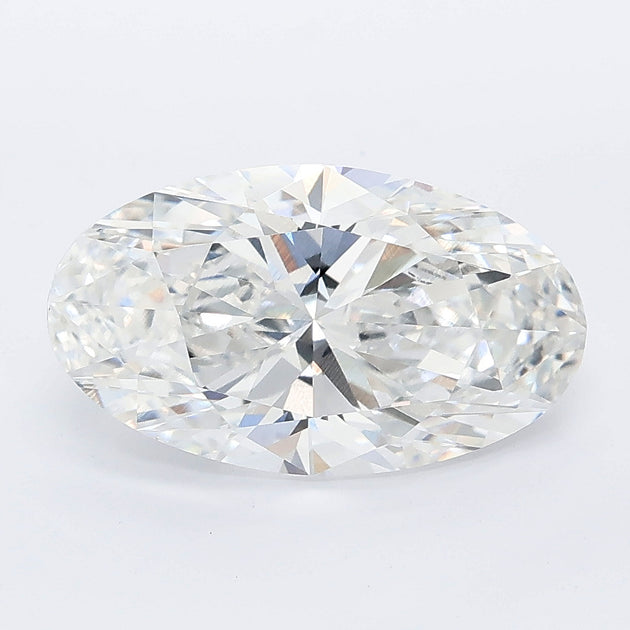 3.02 carat moval lab grown diamond E color VVS2 clarity