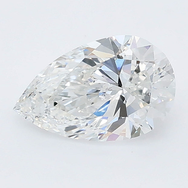 1.04 carat pear lab grown diamond E color VVS2 clarity