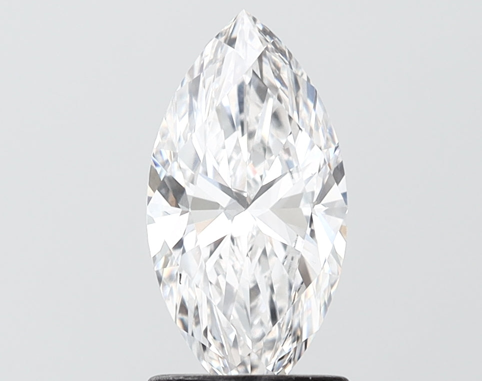 1.53 carat marquise lab grown diamond D color VVS2 clarity