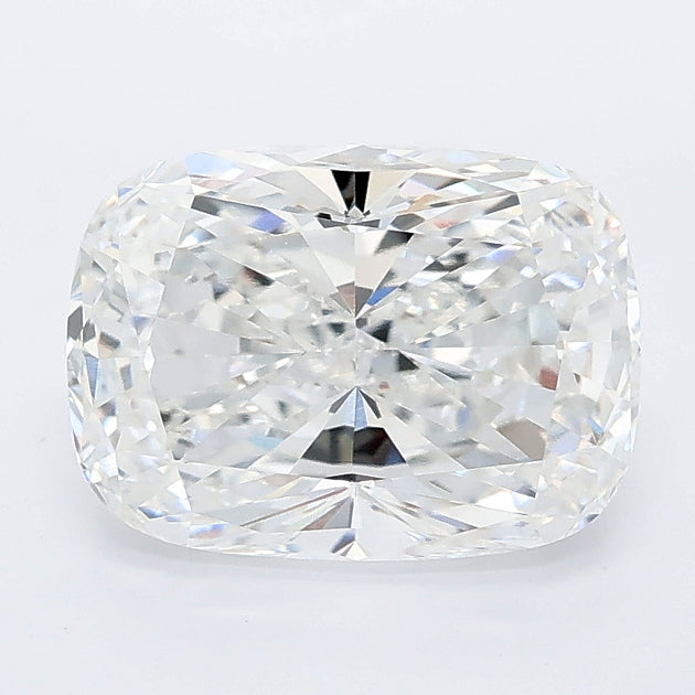 3.08 carat cushion lab grown diamond E color VVS2 clarity