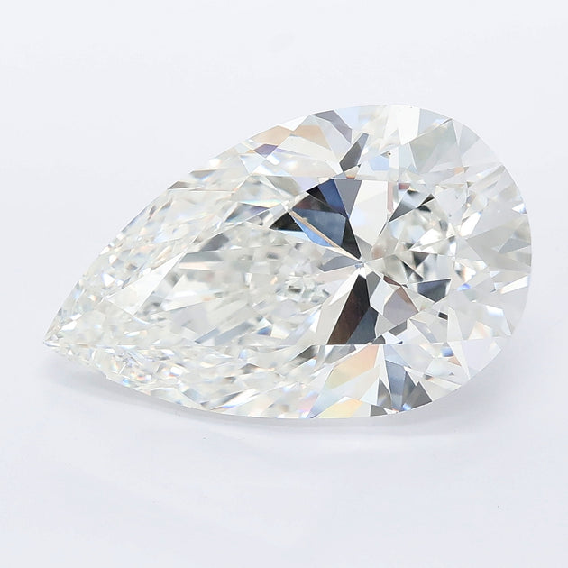 6.00 carat pear lab grown diamond E color VVS2 clarity