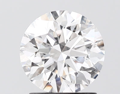 1.59 carat round lab grown diamond F color VS2 clarity