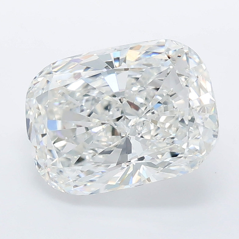 3.02 carat cushion lab grown diamond E color VVS2 clarity