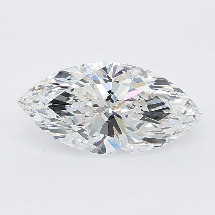 1.05 carat marquise lab grown diamond D color VVS2 clarity