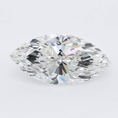 1.05 carat marquise lab grown diamond D color VVS2 clarity