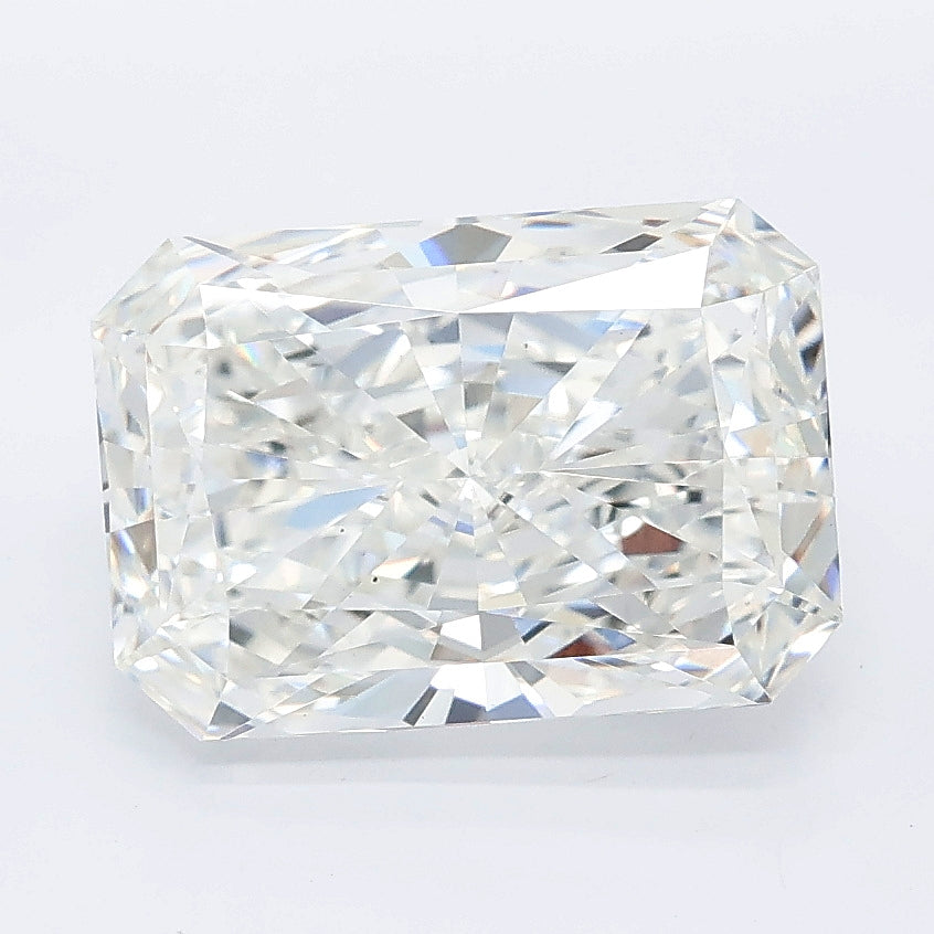 3.29 carat radiant lab grown diamond E color VS1 clarity
