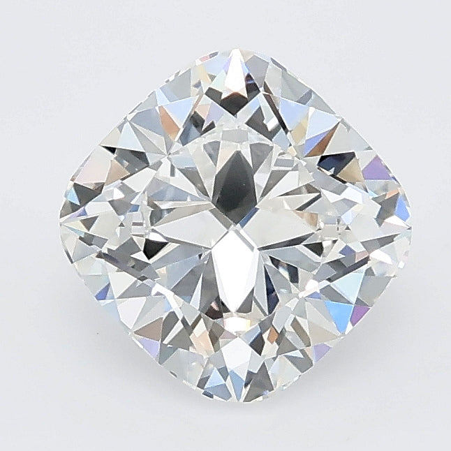 1.77 carat cushion lab grown diamond E color VVS2 clarity