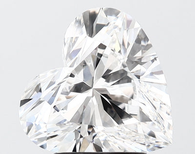 3.01 carat heart lab grown diamond E color VS2 clarity
