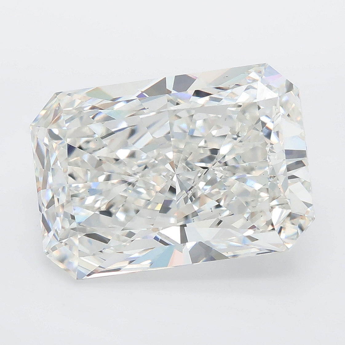 8.05 carat radiant lab grown diamond F color VS1 clarity