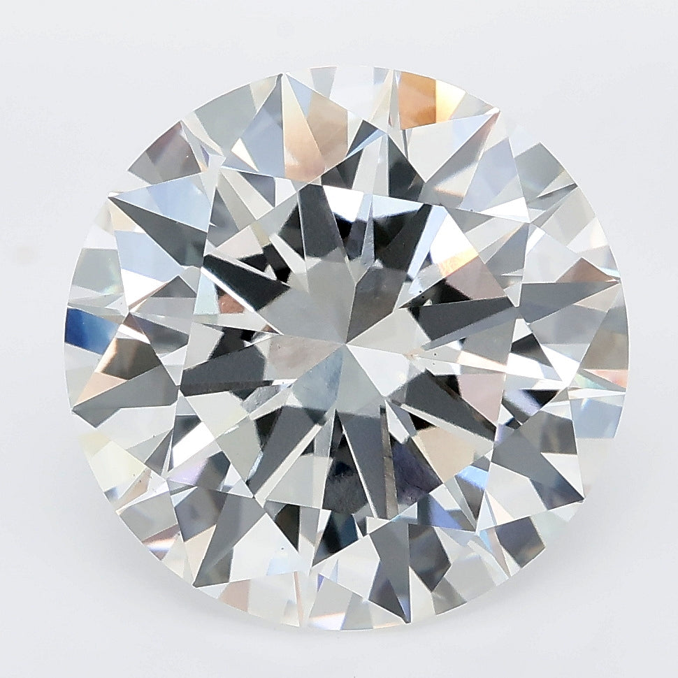 8.02 carat round lab grown diamond E color VS1 clarity