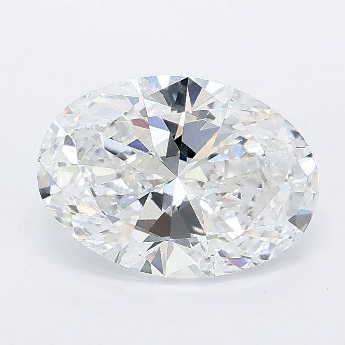 1.50 carat oval lab grown diamond D color VVS2 clarity