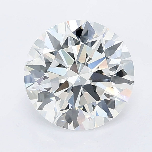 1.53 carat round lab grown diamond E color VVS2 clarity