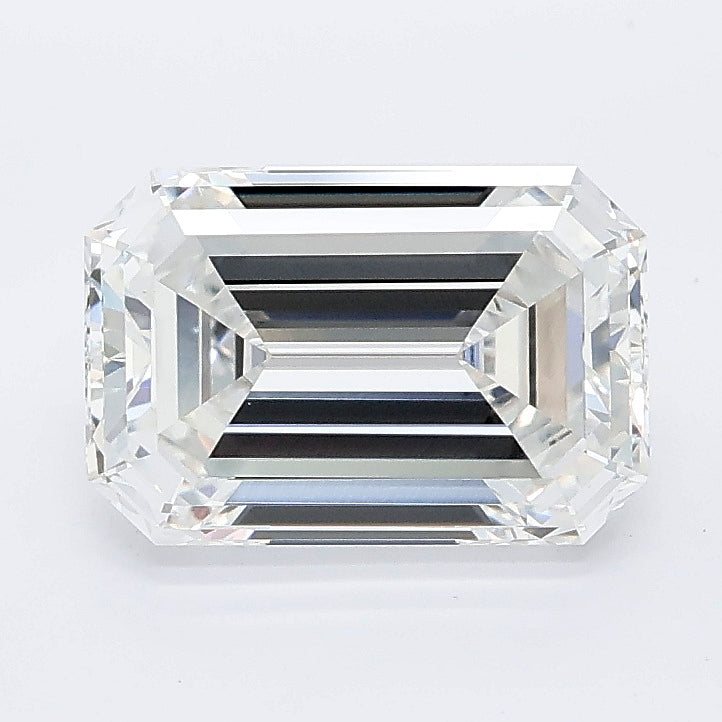 2.09 carat emerald lab grown diamond E color VVS2 clarity