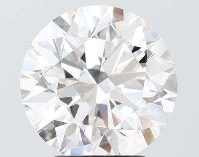 3.51 carat round lab grown diamond G color VS1 clarity