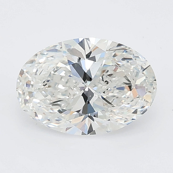 1.27 carat oval lab grown diamond E color VS1 clarity