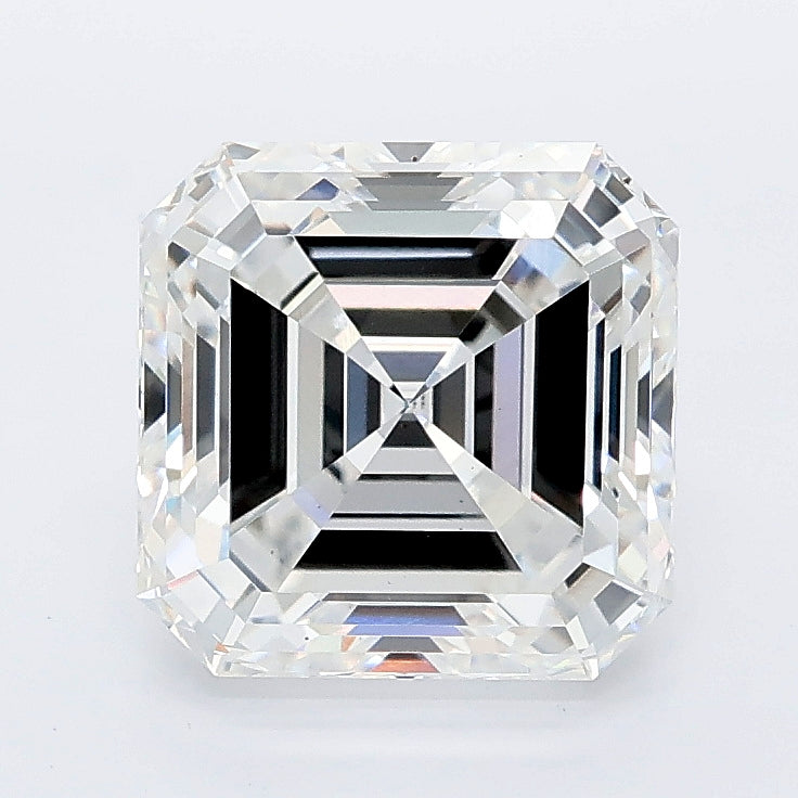 3.03 carat asscher lab grown diamond E color VS1 clarity