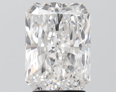 3.01 carat radiant lab grown diamond F color VS2 clarity
