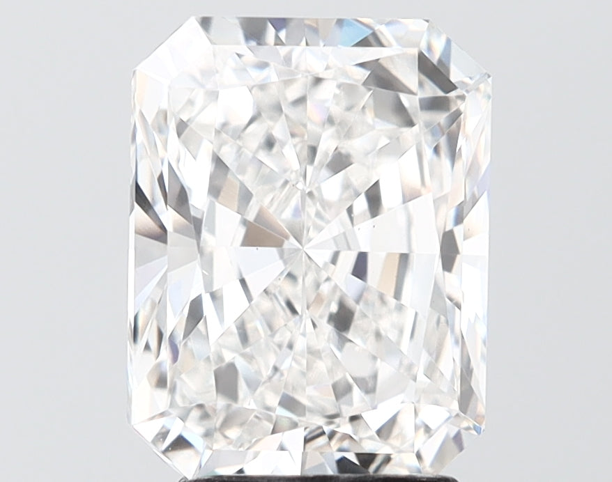 3.52 carat radiant lab grown diamond F color VS1 clarity