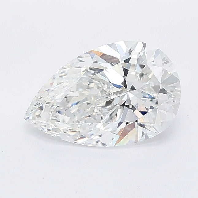 1.00 carat pear lab grown diamond D color VS1 clarity