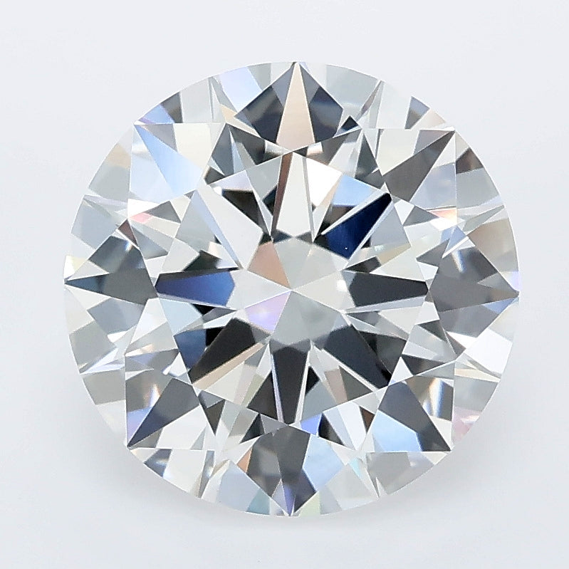 4.01 carat round lab grown diamond E color VS1 clarity
