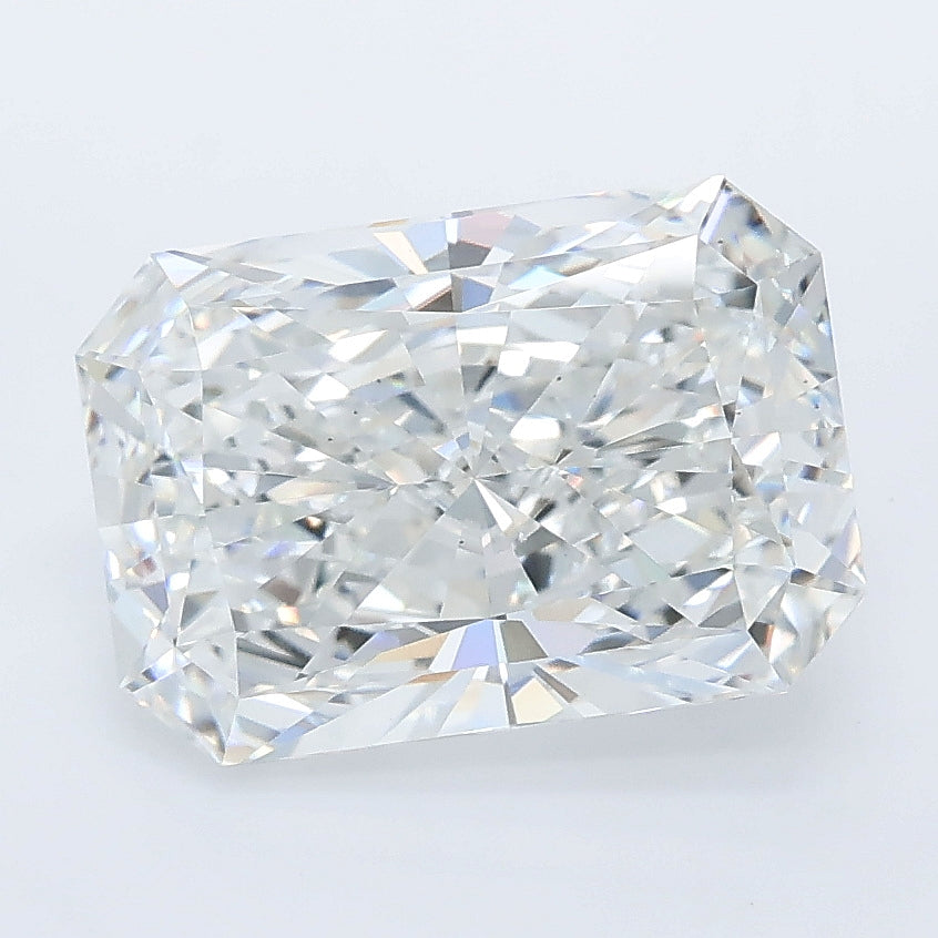 3.58 carat radiant lab grown diamond E color VS1 clarity