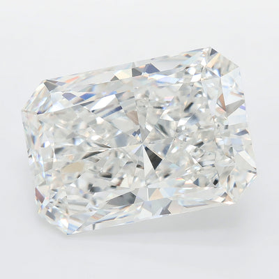 15.60 carat radiant lab grown diamond F color VVS2 clarity