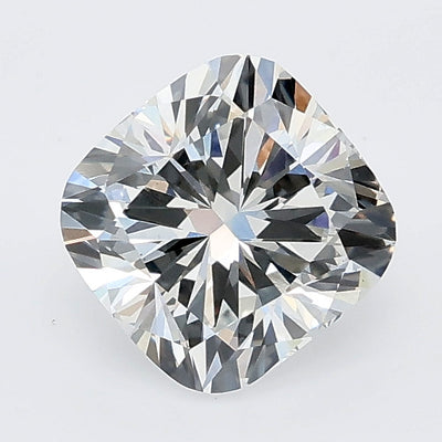 1.53 carat cushion lab grown diamond E color VS1 clarity