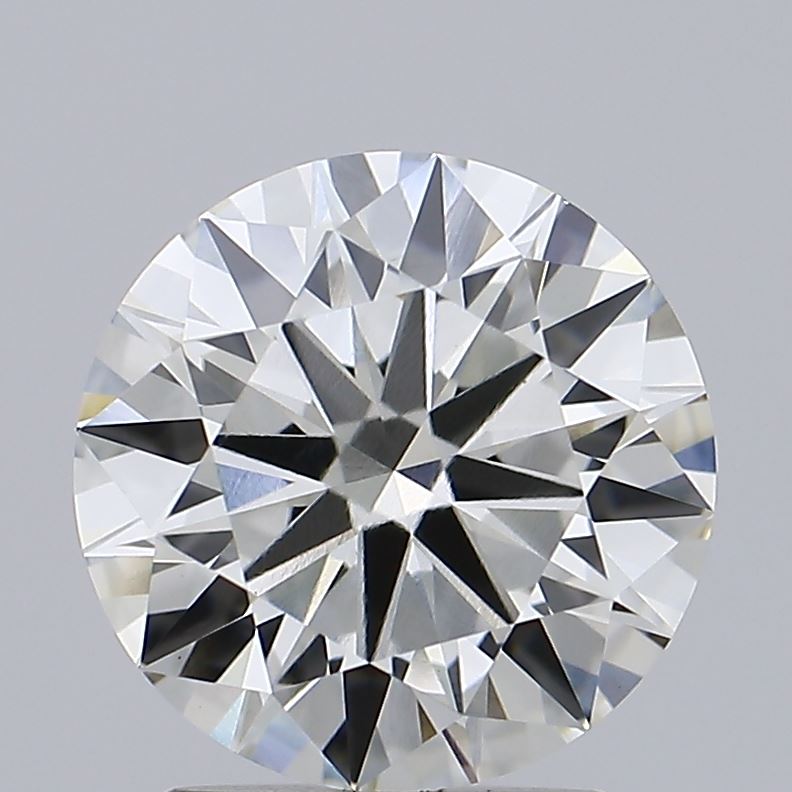 2.32 carat round lab grown diamond J color VS1 clarity