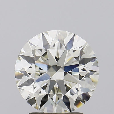 3.04 carat round lab grown diamond J color VS1 clarity