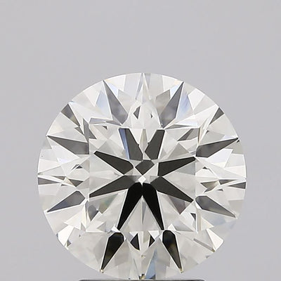3.00 carat round lab grown diamond J color VVS2 clarity