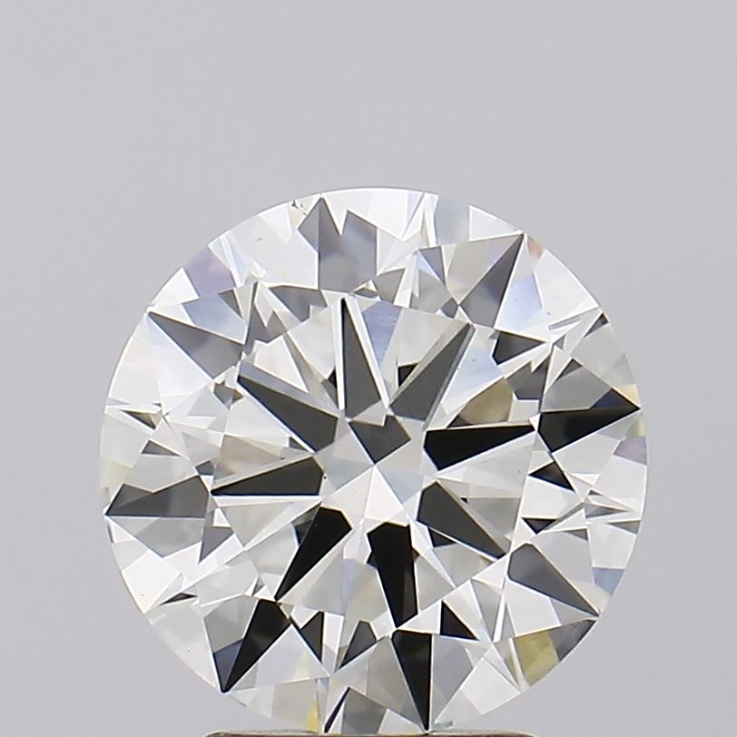3.03 carat round lab grown diamond J color VS1 clarity