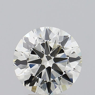 3.00 carat round lab grown diamond J color VS1 clarity