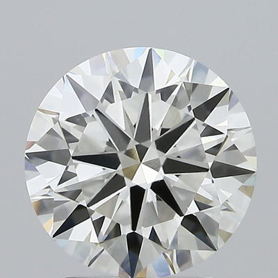 2.32 carat round lab grown diamond J color VS1 clarity