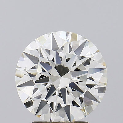 3.12 carat round lab grown diamond J color VS1 clarity