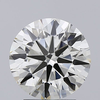 2.31 carat round lab grown diamond J color VS1 clarity