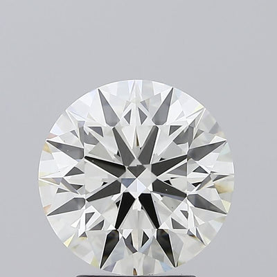3.10 carat round lab grown diamond J color VS1 clarity